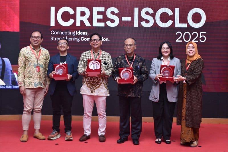Telkom Percepat Transformasi Digital Indonesia Lewat Kolaborasi Riset ICRES ISCLO 2025