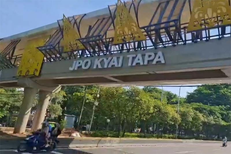 Revitalisasi JPO Kyai Tapa Rampung untuk Memperlancar Drainase dan Antisipasi Banjir